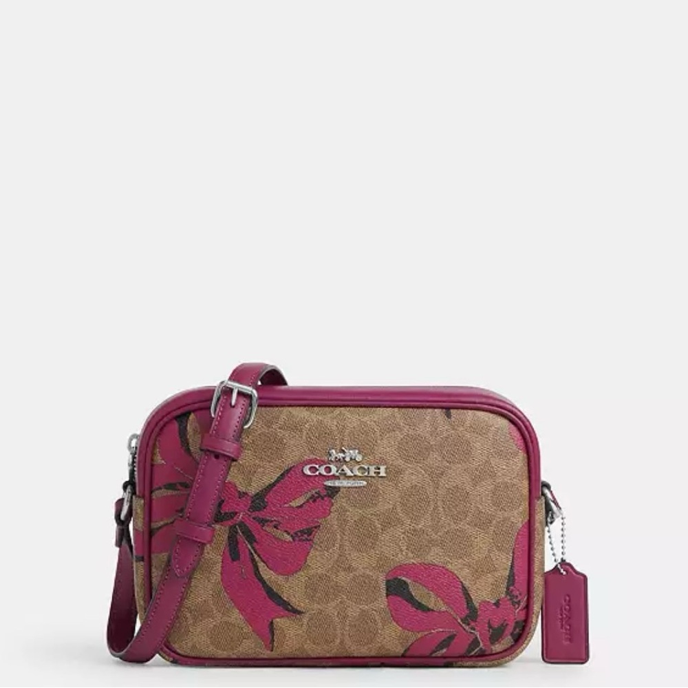 Coach Jamie Bag with Pink Bows-CZ769